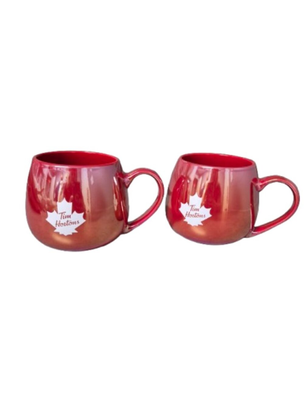 Tim Hortons 2020 Iridescent Coffee Tea Mugs Cups